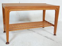 RETRO VINTAGE 1970S TEAK WOOD COFFEE TABLE