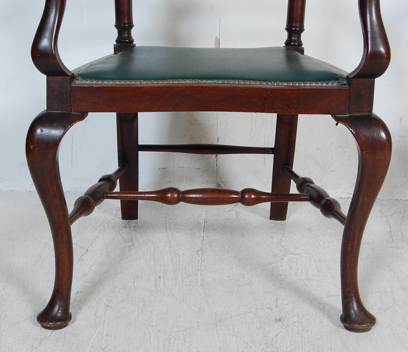 TWO MAHOGANY GEORGIAN III STYLE DINING CHAIRS - Image 5 of 7