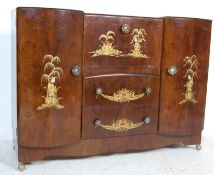 1930’S WALNUT COCKTAIL CABINET / SIDEBOARD