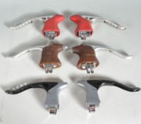 VINTAGE BICYCLE AND SPARES - THREE PAIRS OF RETRO VINTAGE BRAKE LEVERS BY SUNTOUR SUPERBE