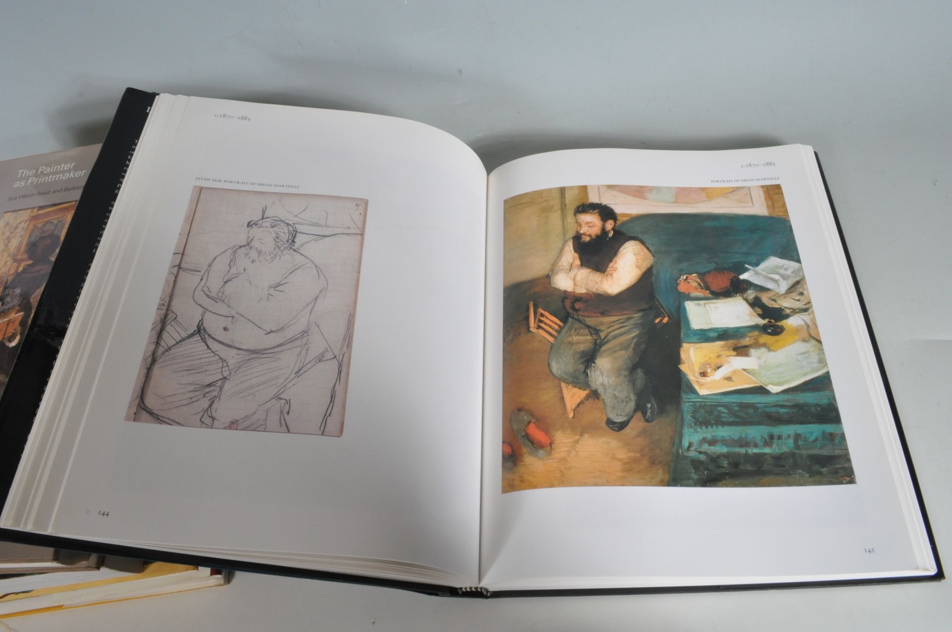 GROUP OF FIVE DEGAS ART REFERENCE HARDBACK BOOK - Image 4 of 9