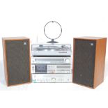 RETRO VINTAGE 20TH CENTURY SONY HI-FI MUSICAL STACKING SYSTEM
