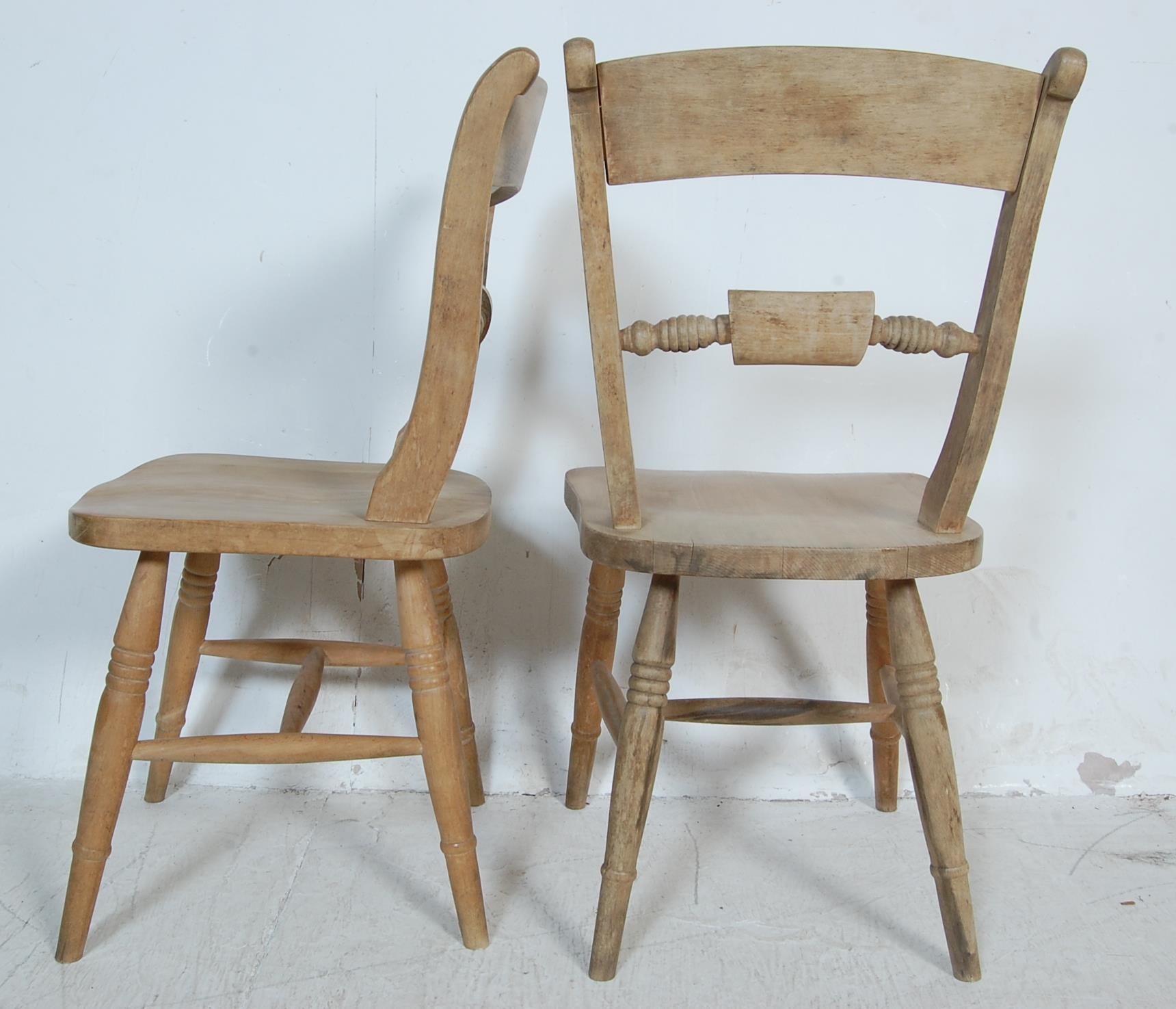 SIX VICTORIAN STYLE DINING CHAIRS - Image 5 of 5