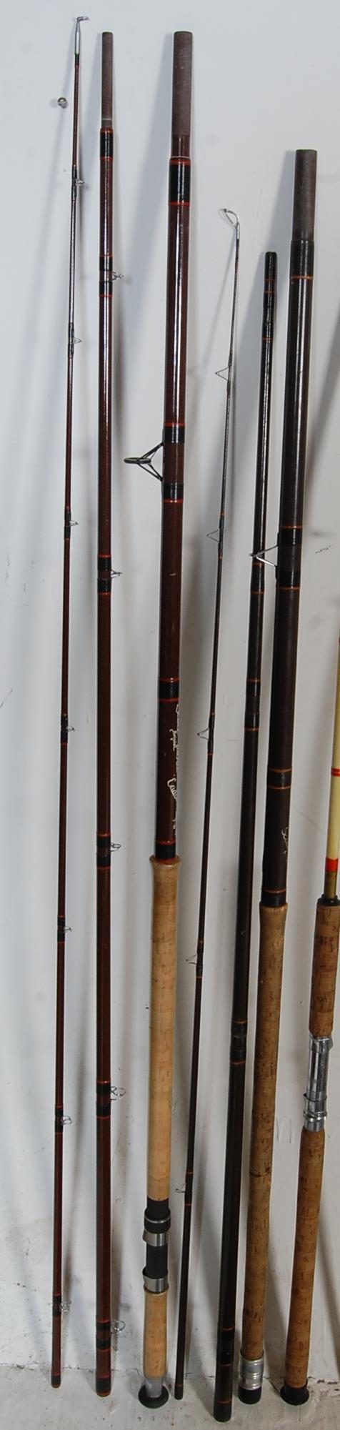 LARGE COLLECTION OF VINTAGE 20TH CENTURY FISHING RODS - Image 2 of 19