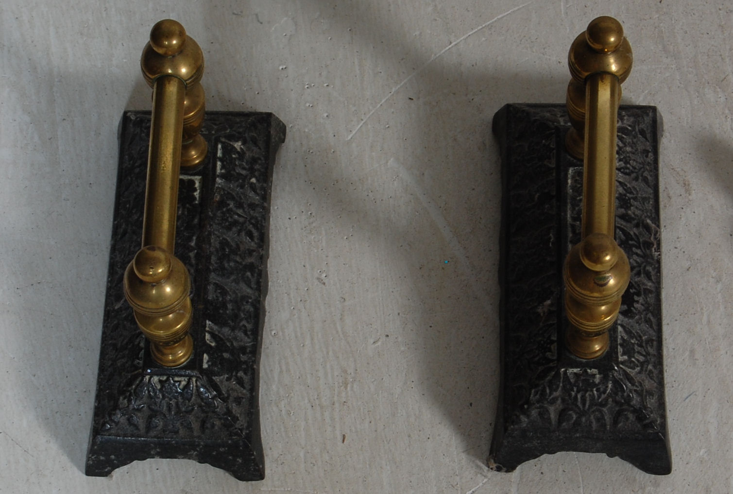 VICTORIAN FIRE FENDER, COMPANION SET & SCHOOL BELL - Image 3 of 6