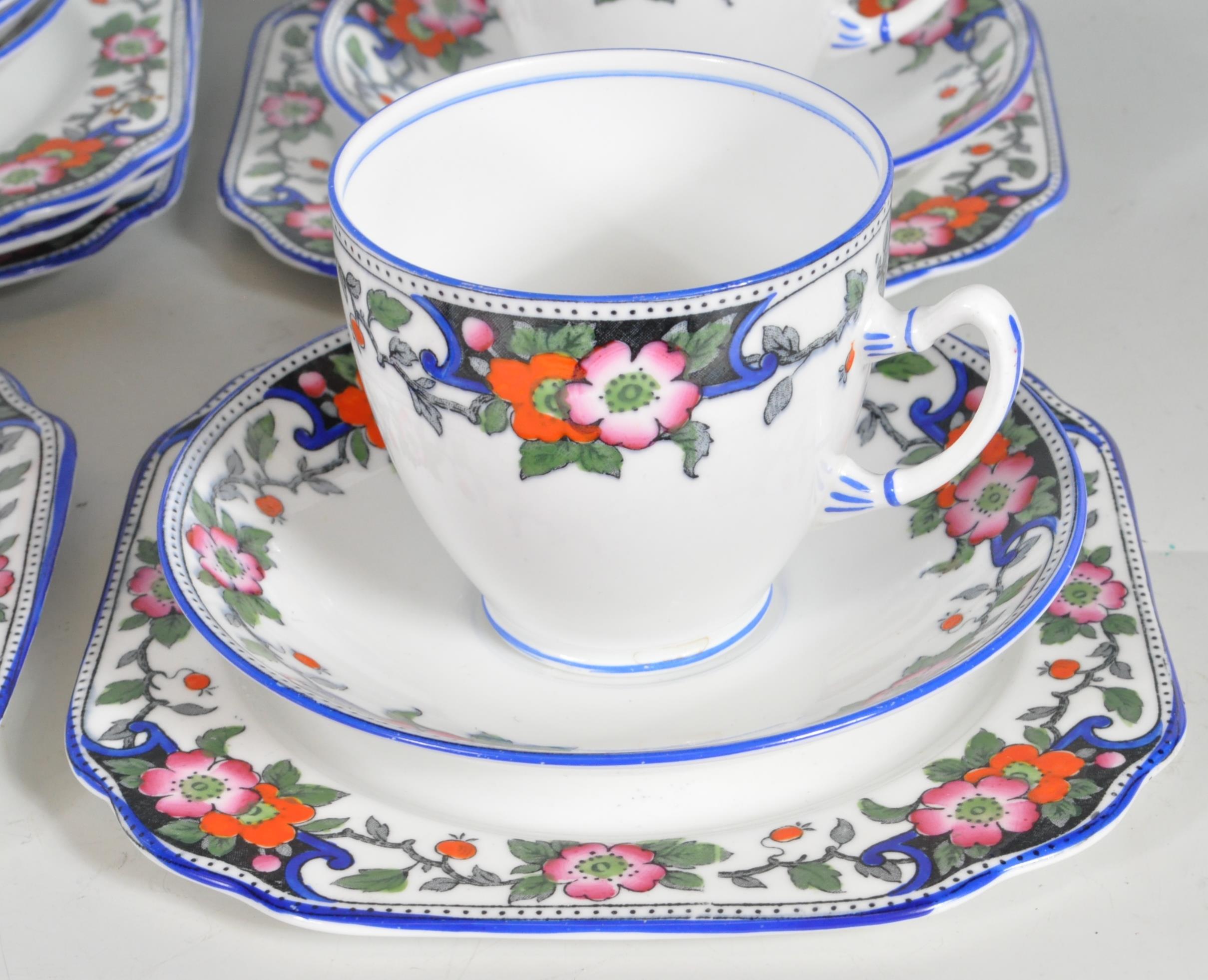 A COLLECTION OF THREE PART TEA SETS - Image 3 of 18