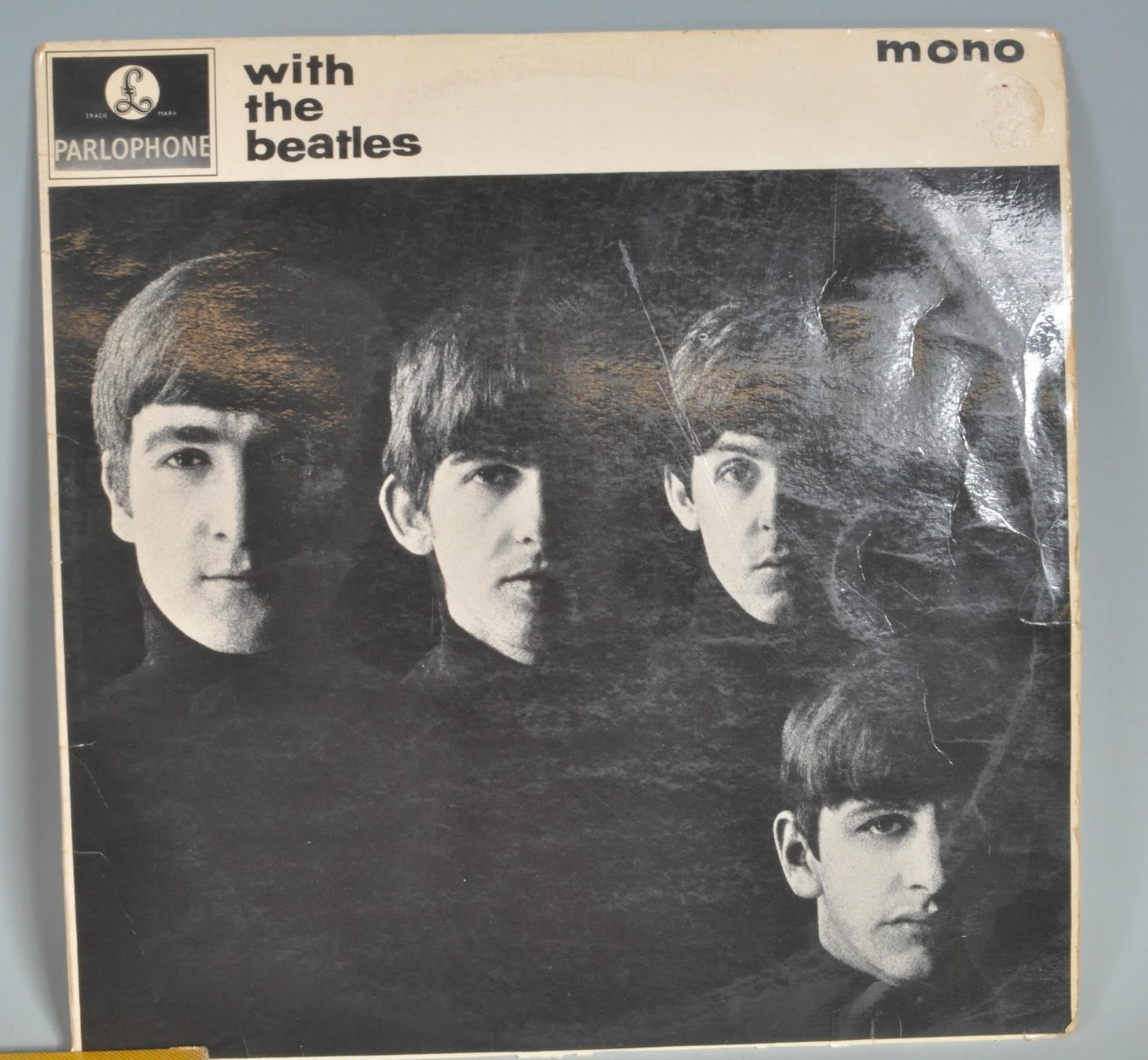 THE BEATLES - A GROUP OF FOUR VINYL RECORD ALBUMS - Image 6 of 9