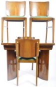 BEAUTILITY FURNITURE VINTAGE DECO TABLE AND CHAIRS