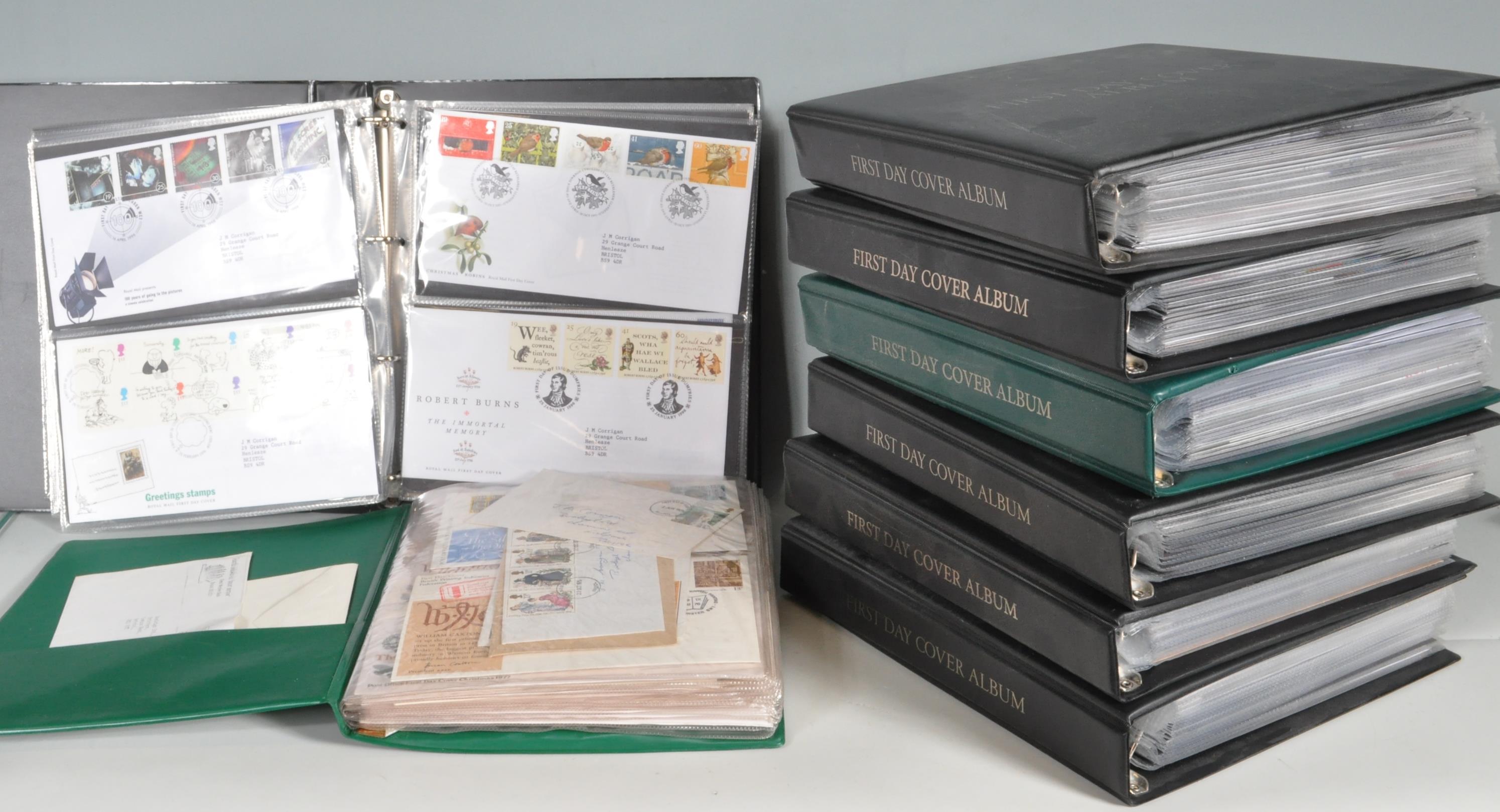 LARGE COLLECTION OF 20TH CENTURY FIRST DAY COVERS
