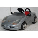 21ST CENTURY PORSCHE BOXSTER CHILDRENS PEDAL DRIVEN TOY CAR