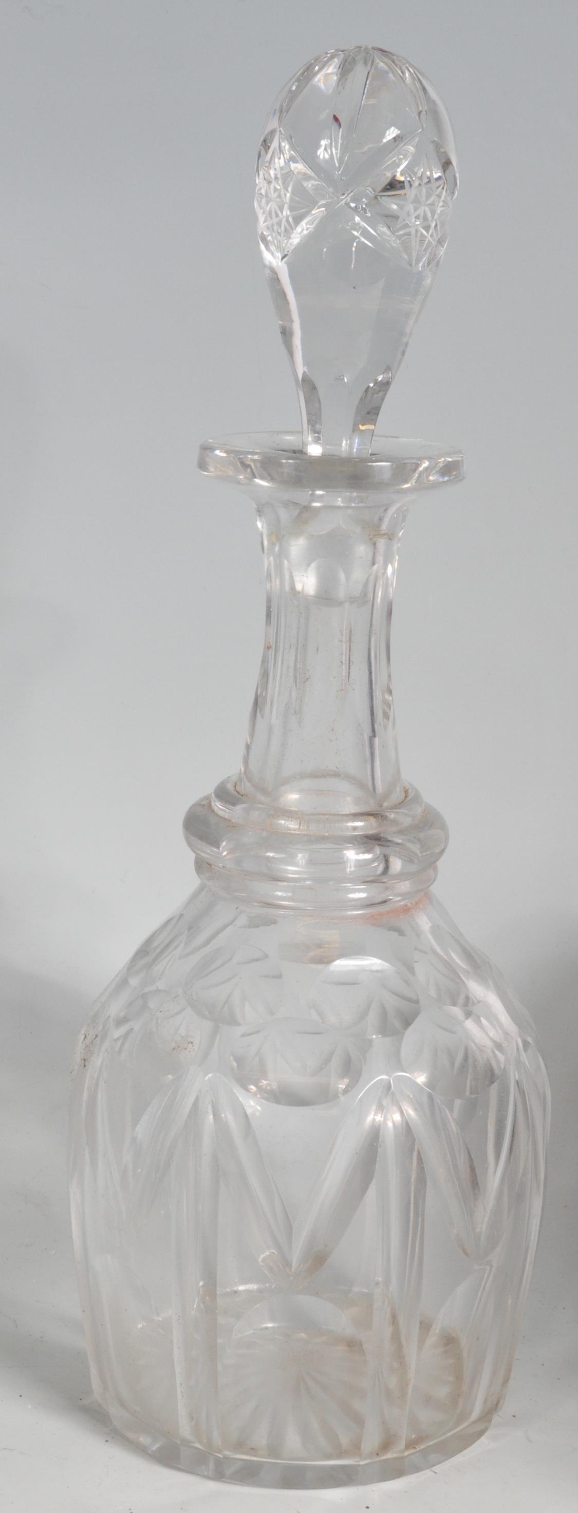 FIVE 18TH AND 19TH CENTURY GEORGIAN DECANTERS - Image 6 of 6