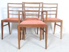 SET OF FOUR VINTAGE 20TH CENTURY DINING CHAIRS IN THE MANNER OF HEALS