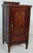 EARLY 20TH CENTURY EDWARDIAN MAPLE AND CO BEDSIDE CABINET