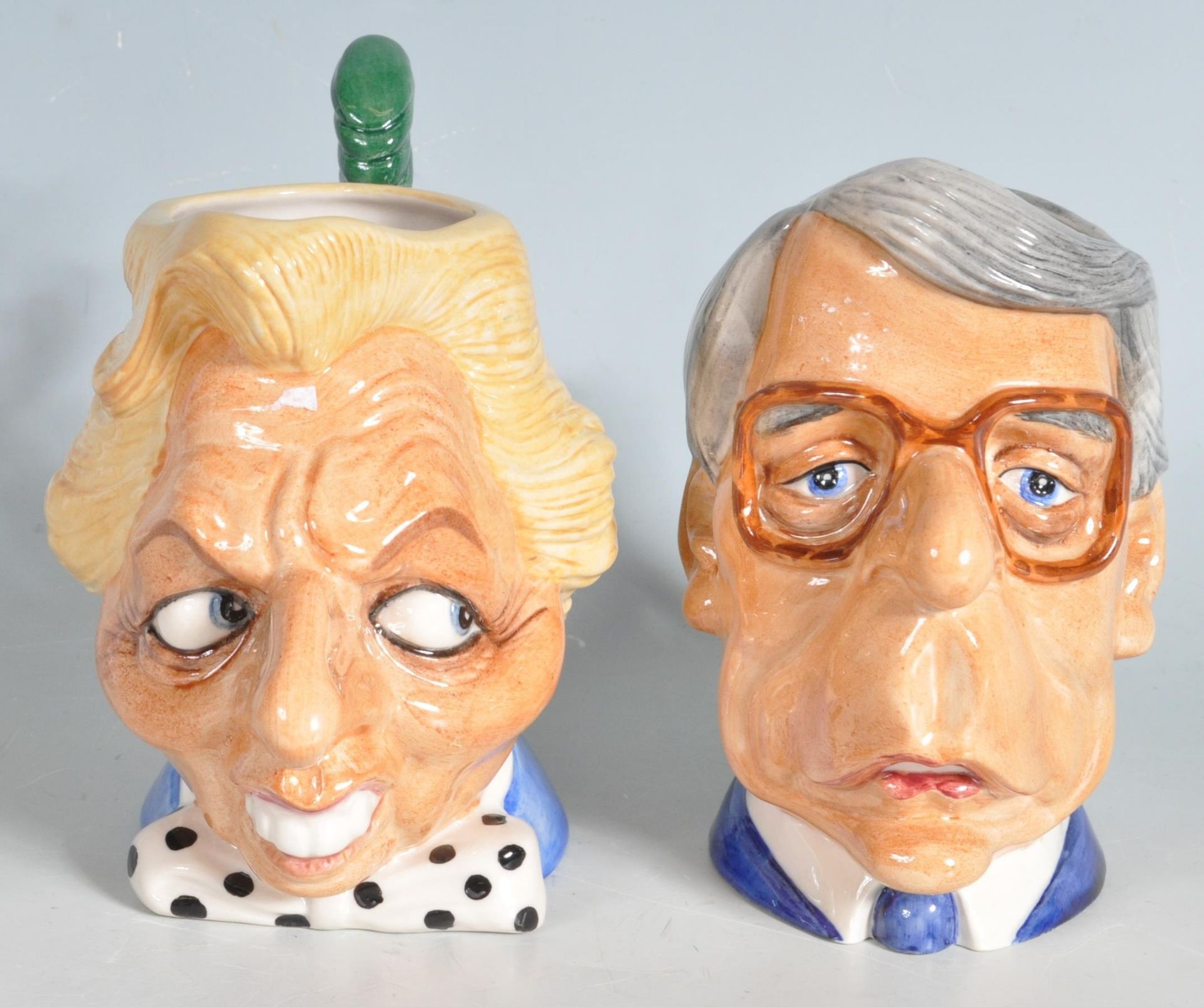 TWO LATE 20TH CENTURY VINTAGE CERAMIC KEVIN FRANCIS TOBY JUGS - Image 2 of 8