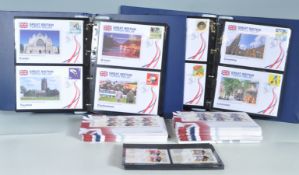 FIRST DAY COVERS - LONDON 2012 OLYMPIC PRESENTATION PACKS