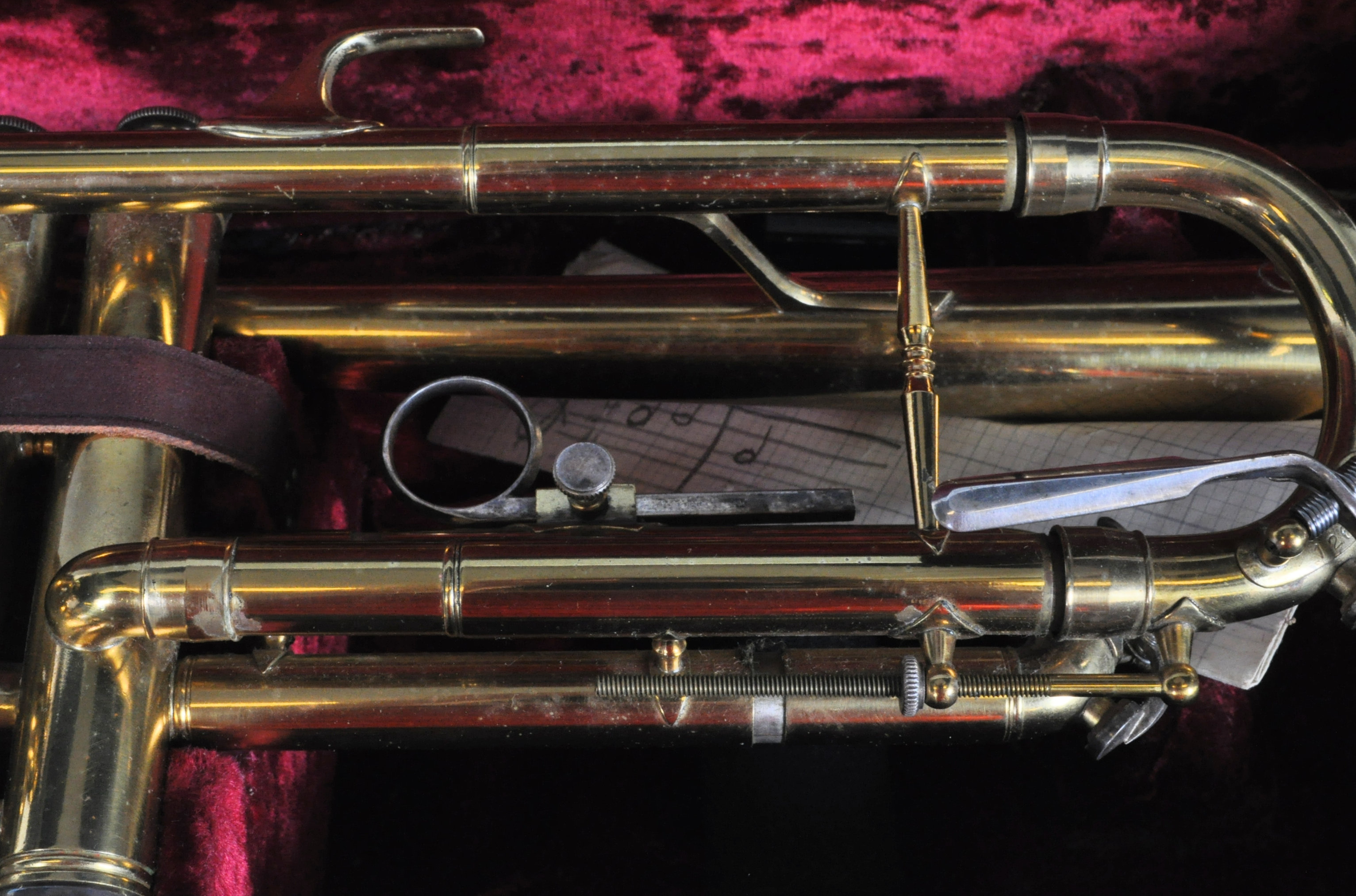 MID CENTURY MELODY MAKER TRUMPET - Image 3 of 6