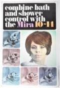 MIRA 10-14 - RETRO VINTAGE ADVERTISING CARDBOARD SIGN