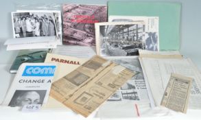 COLLECTION OF PARNALL & SONS EPHEMERA