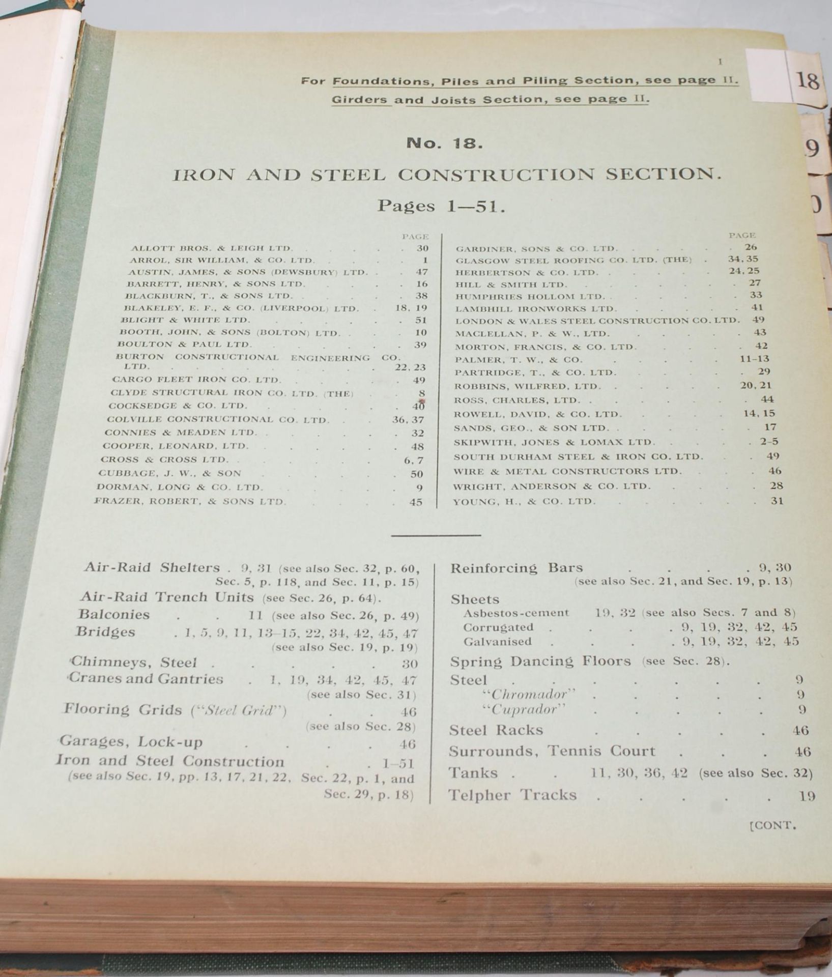 PAIR OF 1930'S ARCHITECTS STANDARD CATALOGUES - Image 4 of 13