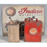 COLLECTION OF VINTAGE 20TH CENTURY MOTORING RELATED ITEMS