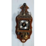 20TH CENTURY FRANZ HERMLE DUTCH WALL CLOCK