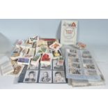 COLLECTION OF CIGARETTE CARDS AND TRADE CARDS