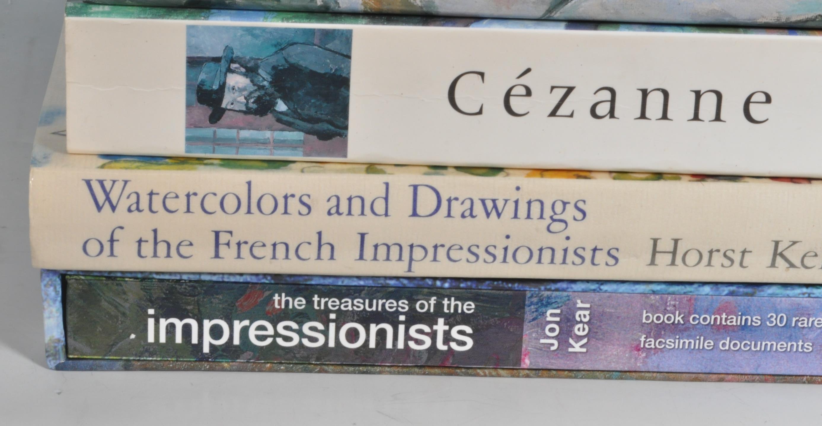 GROUP OF 8 IMPRESSIONIST RELATED ART REFERENCE BOOKS - Image 2 of 9