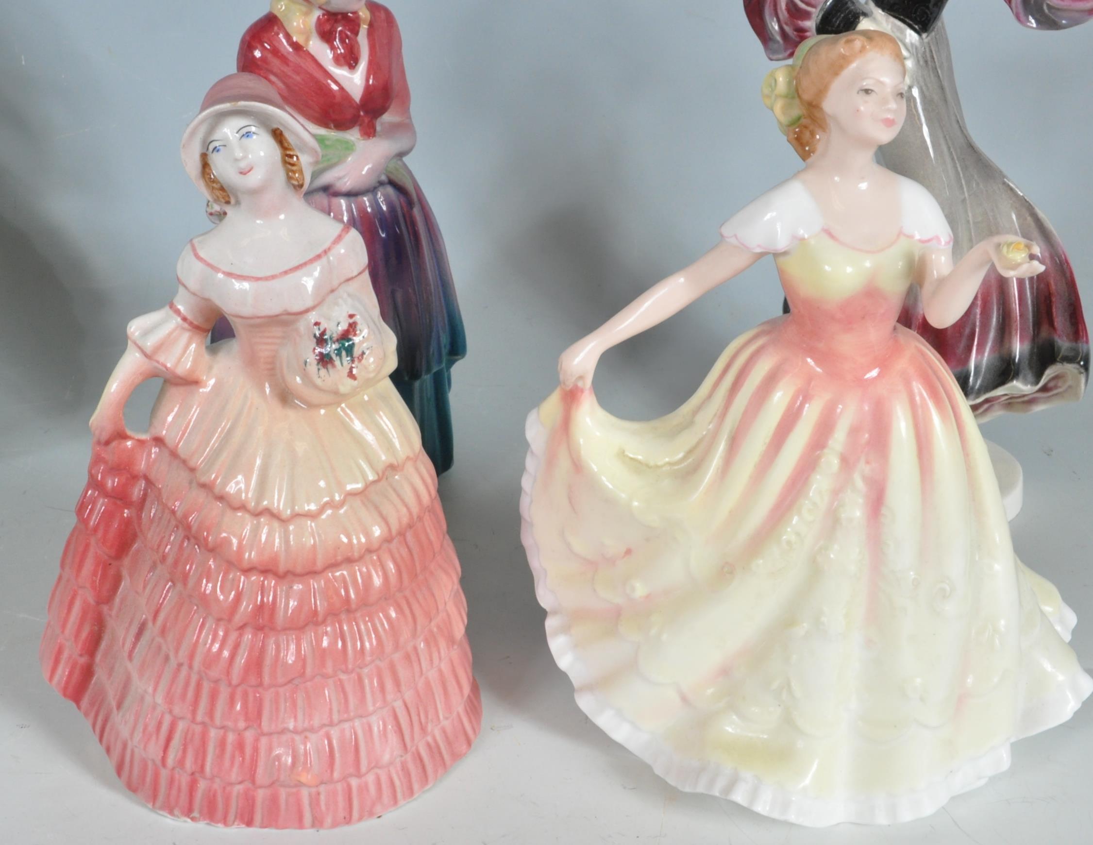 COLLECTION OF ROYAL DOULTON AND OTHER FIGURINES - Image 3 of 10