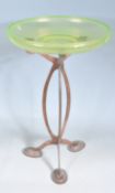 20TH CENTURY VINTAGE CARNIVAL GLASS BOWL.
