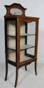 ANTIQUE EARLY 20TH CENTURY EDWARDIAN DISPLAY CABINET