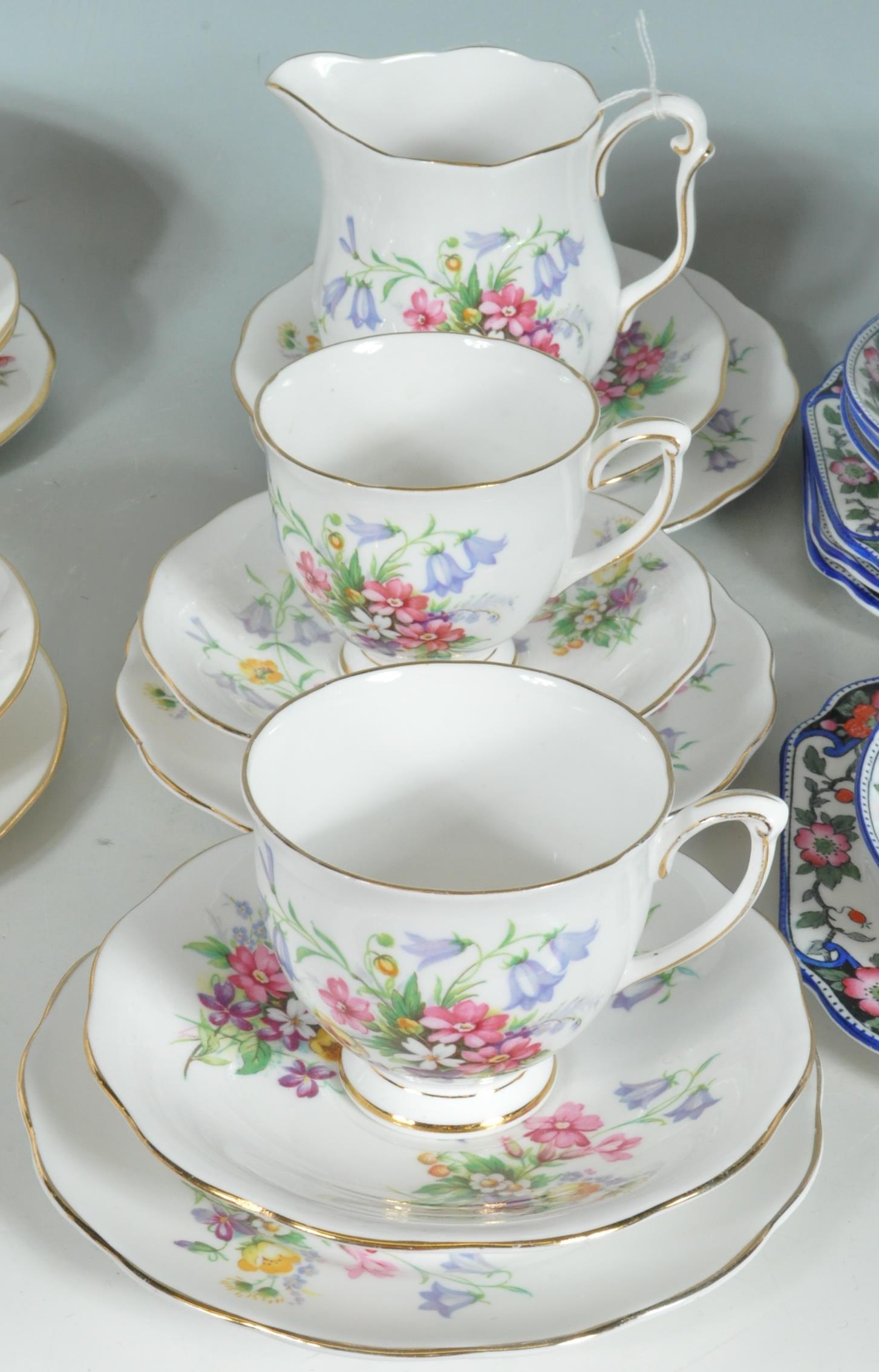 A COLLECTION OF THREE PART TEA SETS - Image 8 of 18