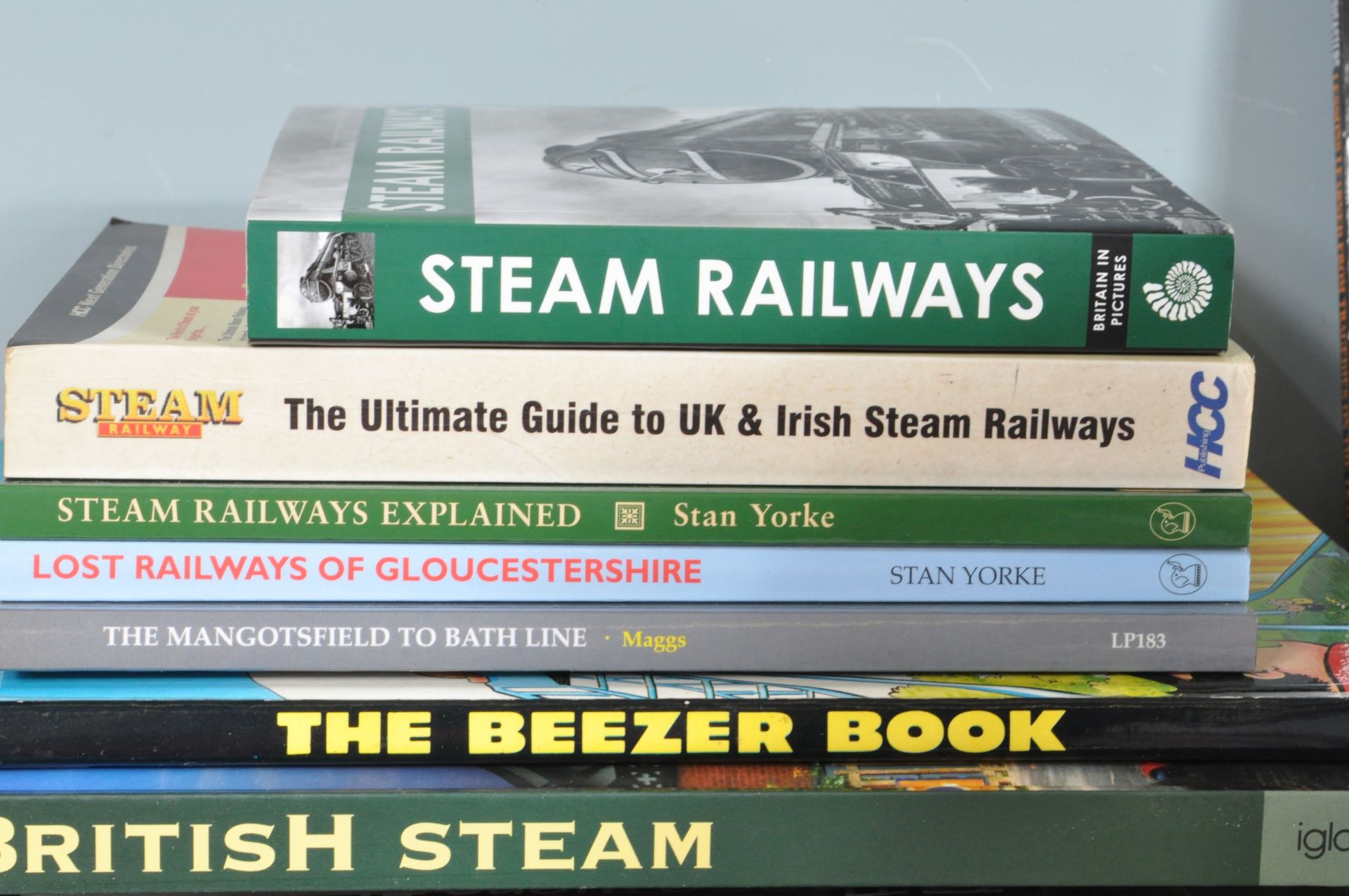 COLLECTION OF BRITAIN’S STEAM, RAILWAY AND TRANSPORT RELATED BOOKS - Image 5 of 8