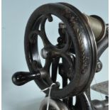 19TH CENTURY VICTORIAN WILCOX AND GIBBS HAND OPERATED SEWING MACHINE