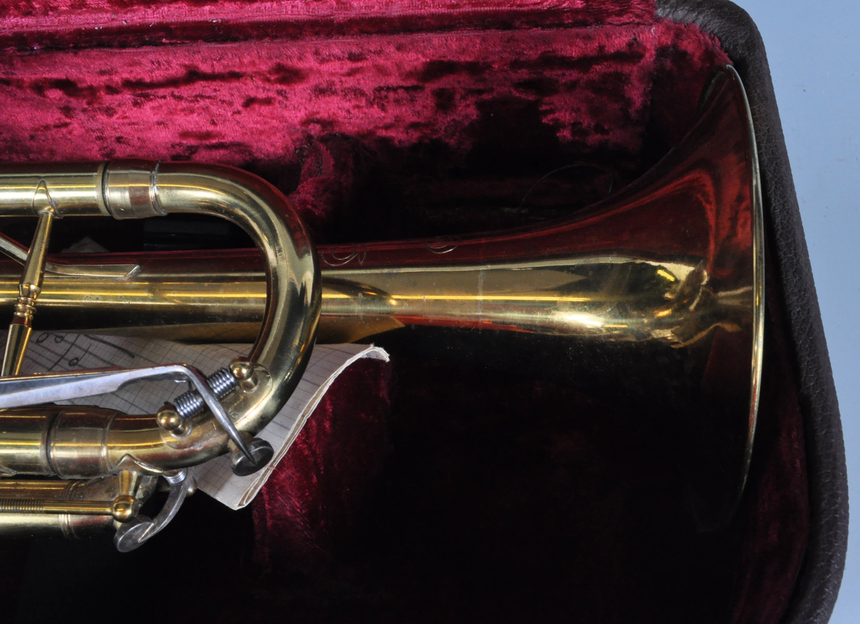 MID CENTURY MELODY MAKER TRUMPET - Image 4 of 6