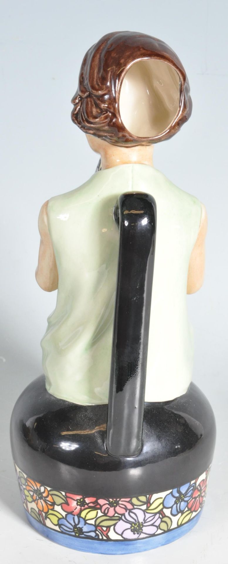 VINTAGE LATE 20TH CENTURY CERAMIC KEVIN FRANCIS FIGURINE OF CHARLOTTE RHEAD - Bild 3 aus 5