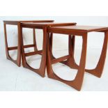 RETRO SUNELM NEST OF TEAK TABLES AND CHAIRS