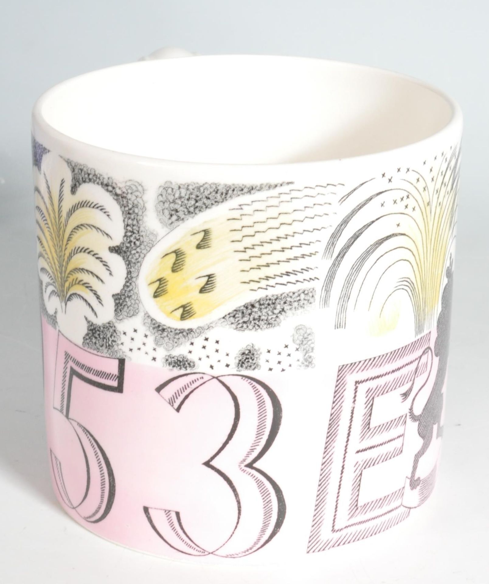 ERIC RAVILIOUS 1903 - 1942 - WEDGWOOD COMMEMORATIVE MUG - Image 3 of 8