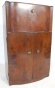 ART DECO 1950 WALNUT COCKTAIL CABINET