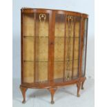 EARLY 20TH CENTURY 1930S ART DECO WALNUT VENEER