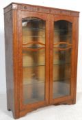 EARLY 20TH CENTURY 1920S ARTS AND CRAFTS OAK BOOKCASE