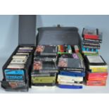 LARGE COLLECTION OF RETRO VINTAGE LATE 20TH CENTURY 8 TRACK CASSETTES
