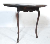 19TH CENTURY VICTORIAN OAK SIDE TABLE / OCCASIONAL TABLE