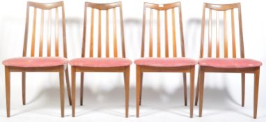 LESLIE DANDY FOR G PLAN SET OF FOUR MID CENTURY CHAIRS