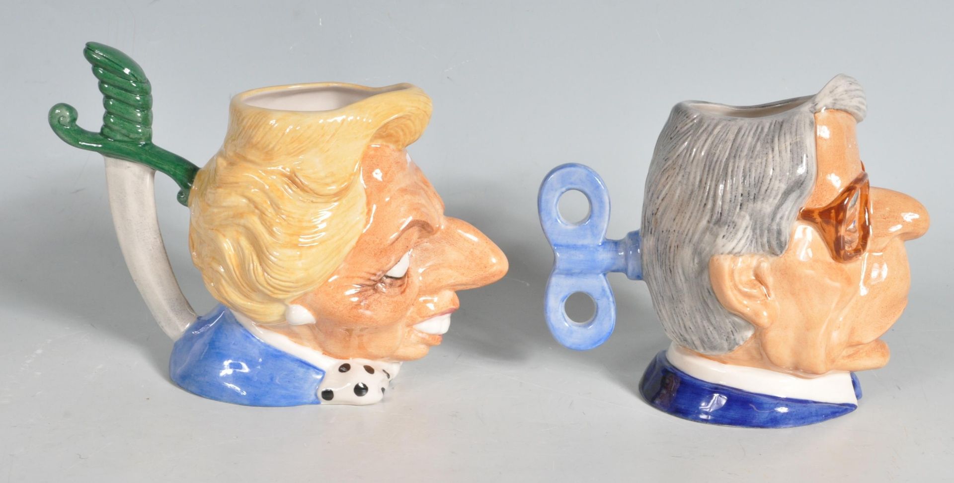 TWO LATE 20TH CENTURY VINTAGE CERAMIC KEVIN FRANCIS TOBY JUGS - Image 3 of 8