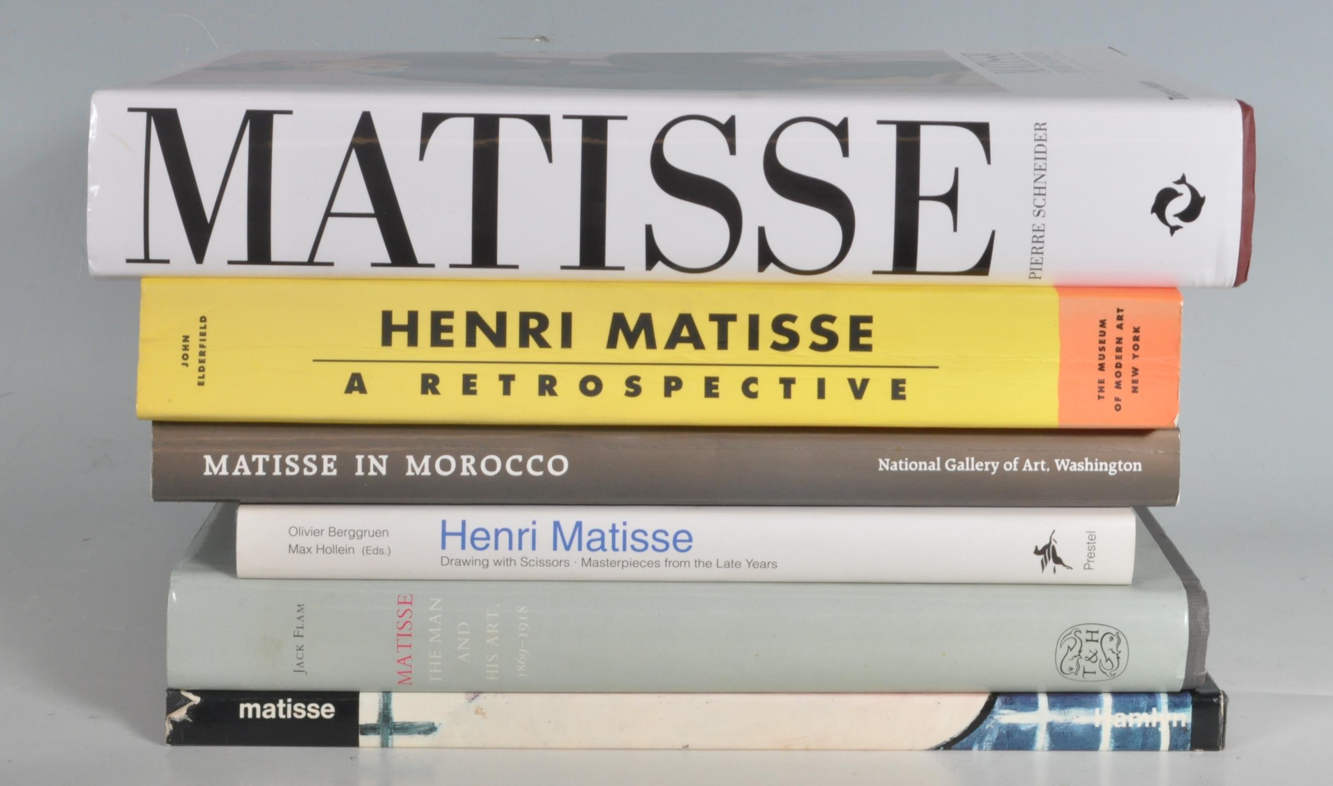 SIX MATISSE RELATED ART REFERNCE BOOKS