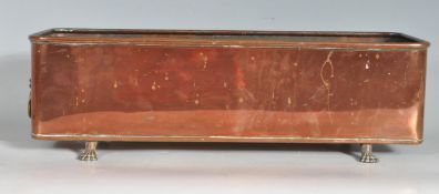 A REGENCY COPPER PLANTER