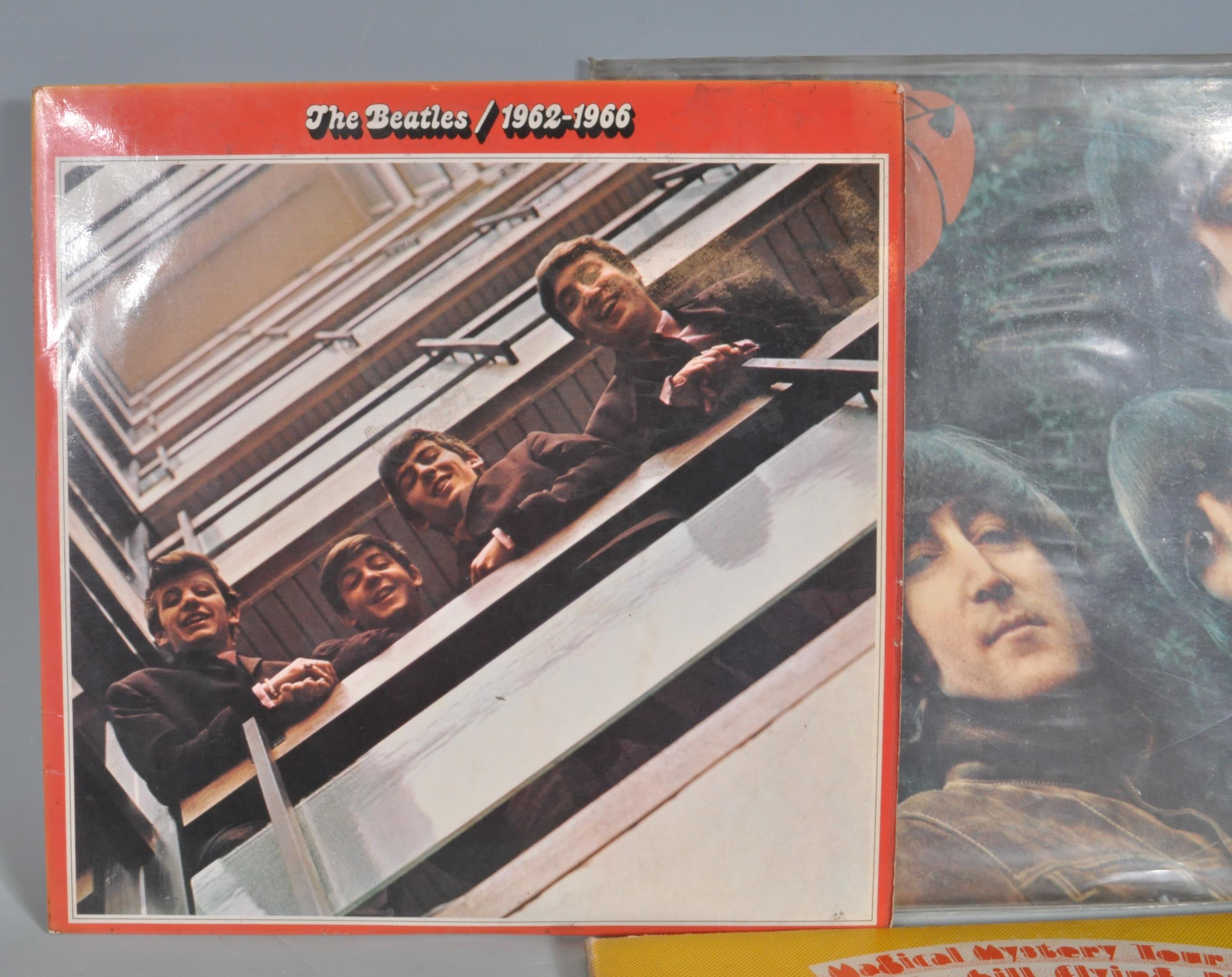 THE BEATLES - A GROUP OF FOUR VINYL RECORD ALBUMS - Image 2 of 9