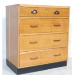 RETRO VINTAGE MID 20TH CENTURY AIR MINISTRY STYLE CHEST OF DRAWERS