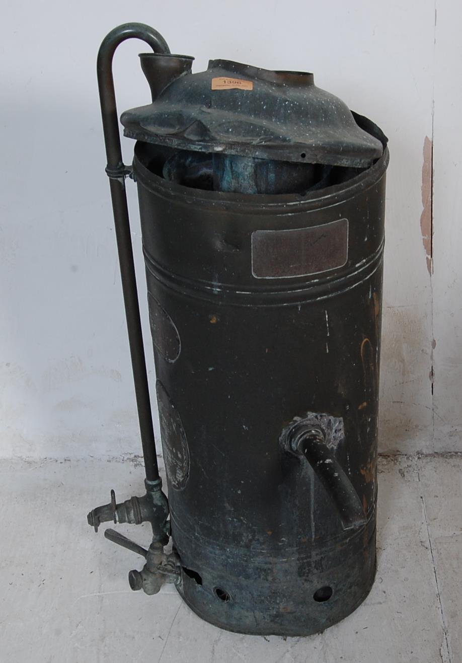 20TH CENTURY COPPER HOT WATER BOILER - Image 2 of 4