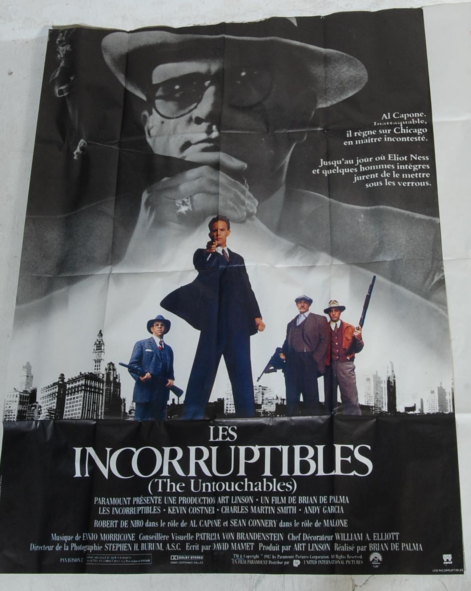 LARGE MOVIE POSTERS - OFFICER AND A GENTLEMAN - THE UNTOUCHABLE - Image 4 of 5